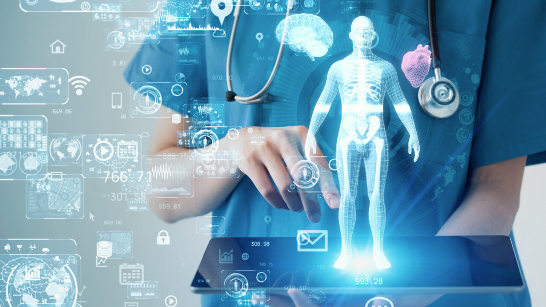 imagen que hace alusión a la medicina y la inteligencia artificial