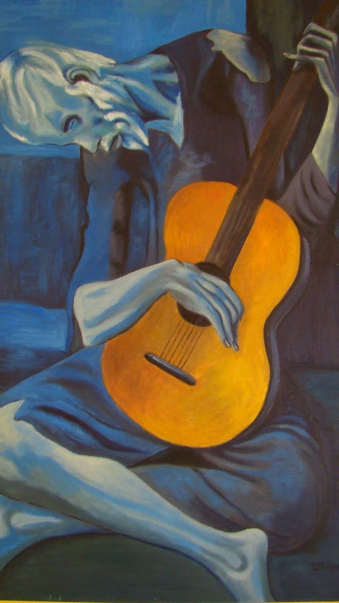 EL VIEJO GUITARRISTA CIEGO PICASSO